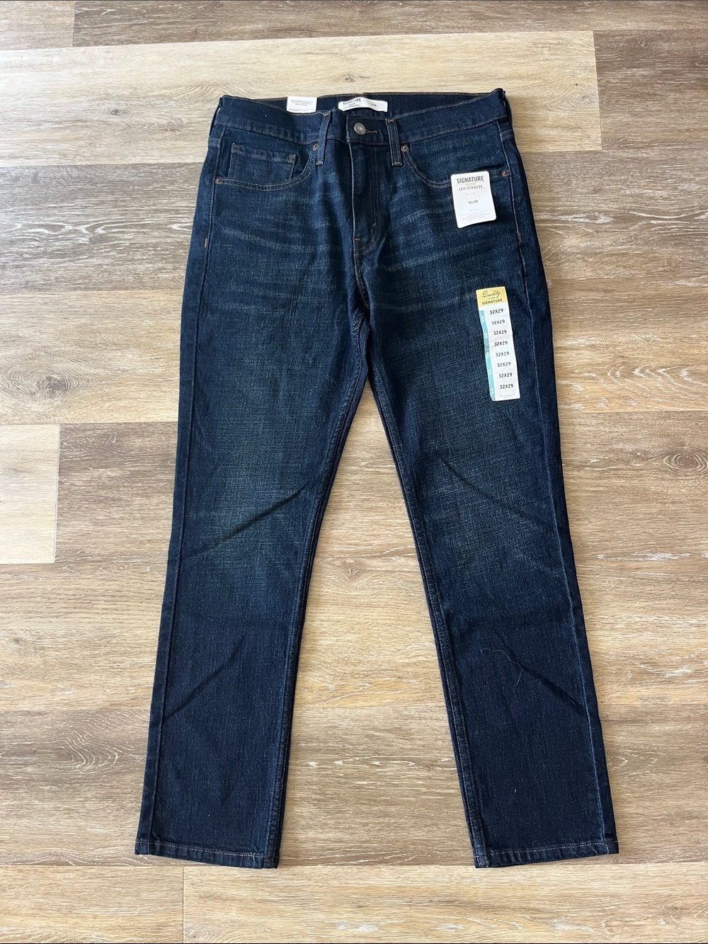 NWT Levi’s Strauss Signature Gold Slim Fit Jeans Blue Size 32X29